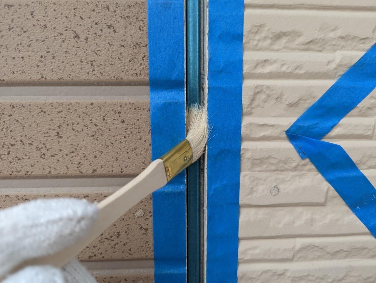 【シーリング工事】プライマー処理