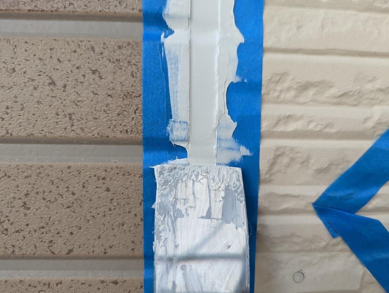 【シーリング工事】ヘラ押さえ