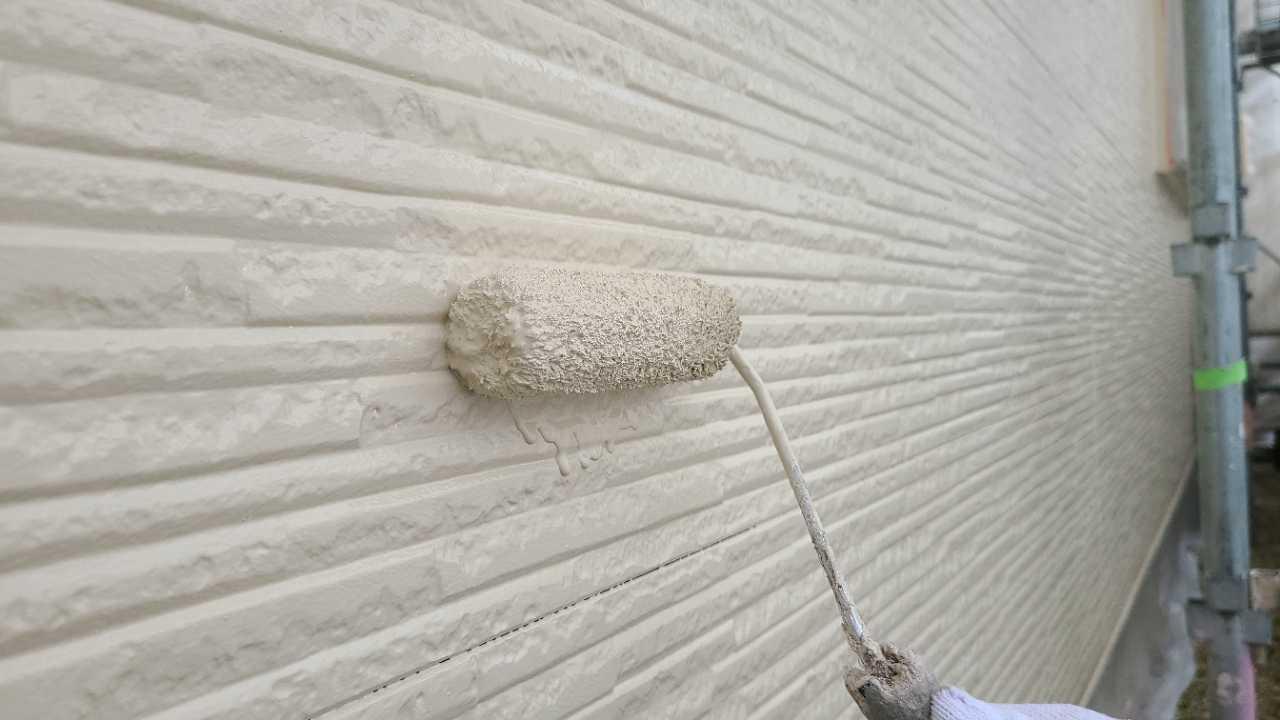 【外壁塗装1】上塗り