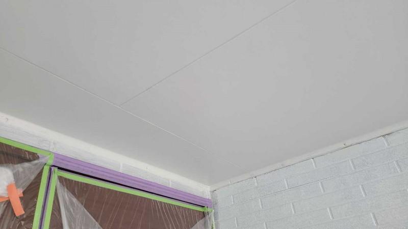 【軒天塗装】完了