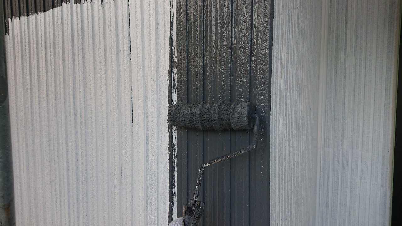 【外壁塗装1】中塗り