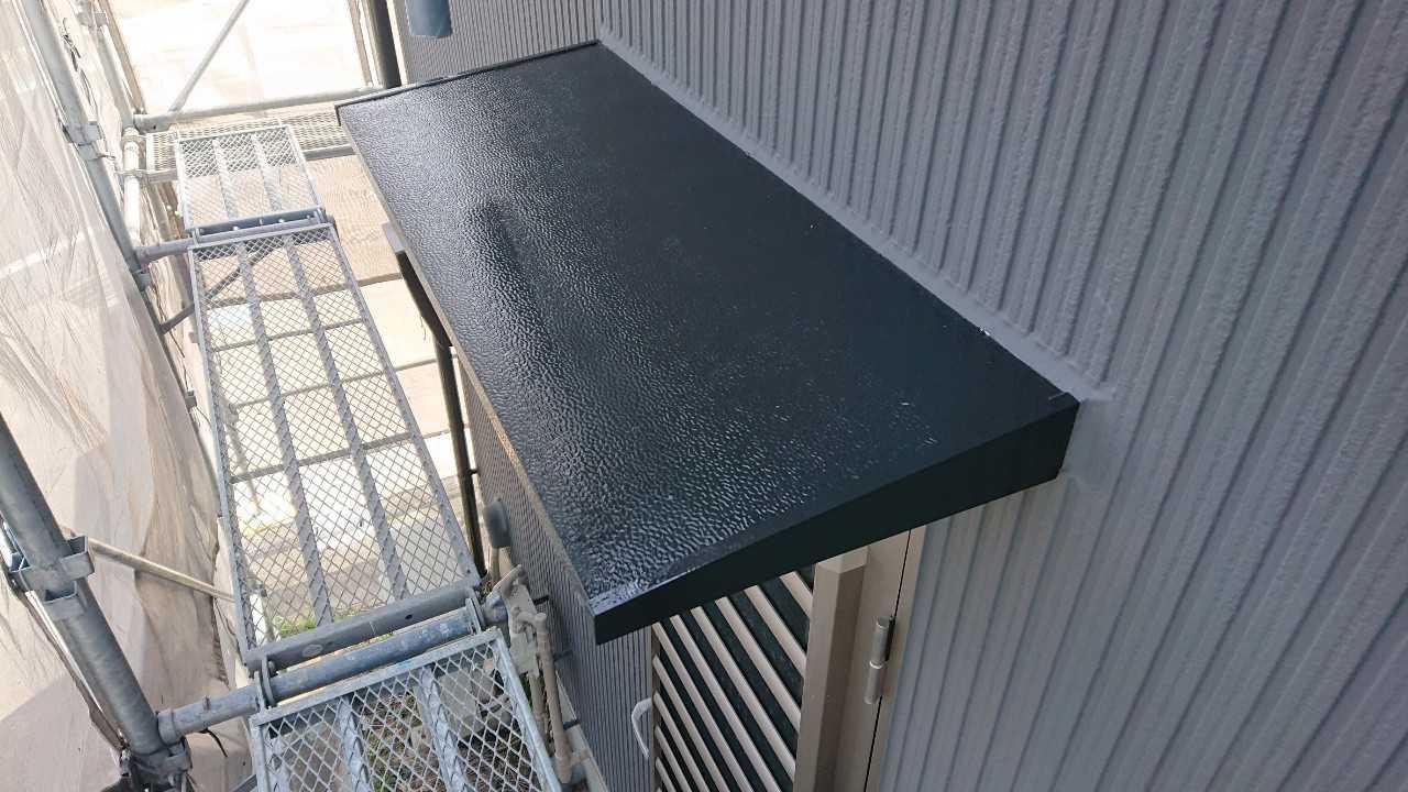 【庇塗装】完了