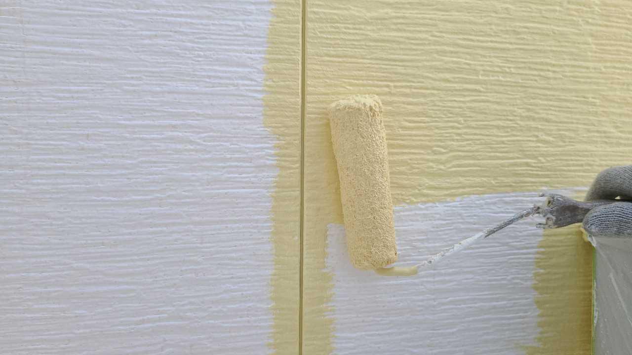 【外壁塗装1】中塗り