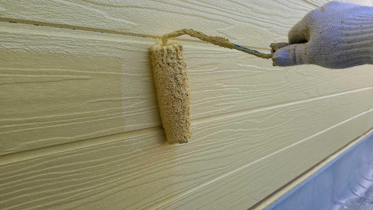 【外壁塗装2】上塗り