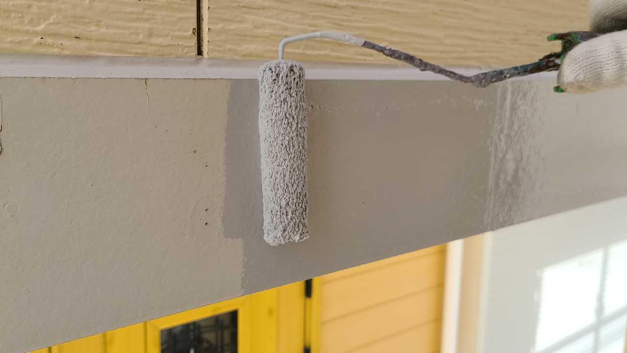 【帯塗装】下塗り