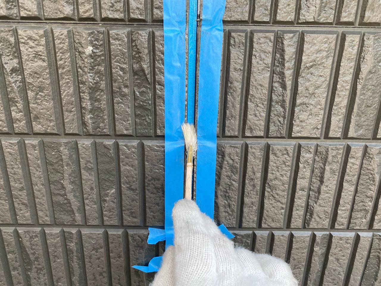 【シーリング工事】プライマー処理