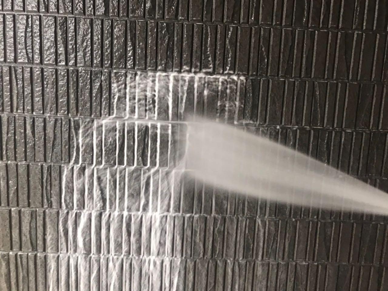 【外壁洗浄】バイオ洗剤塗布