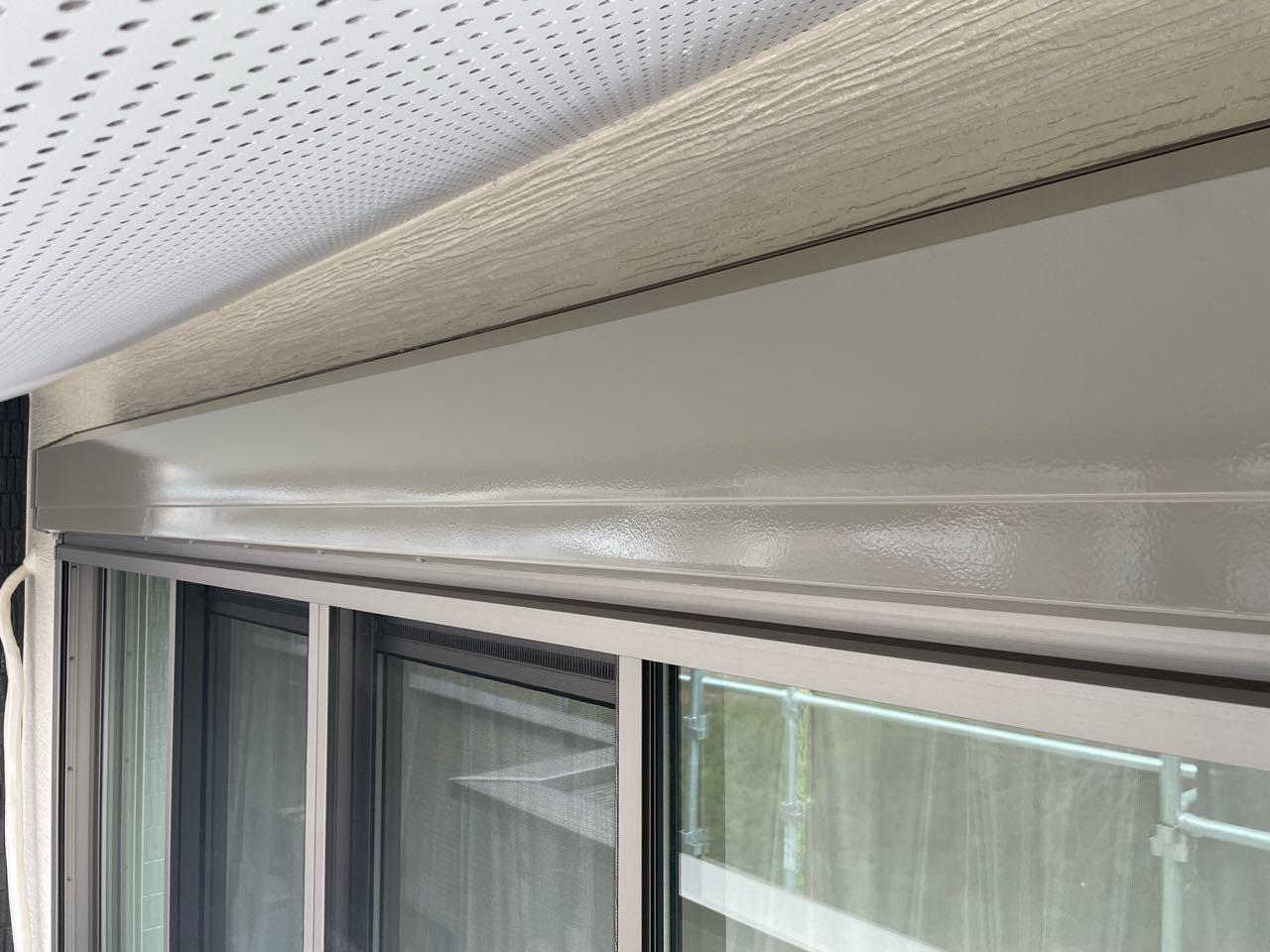 【シャッターボックス塗装】完了