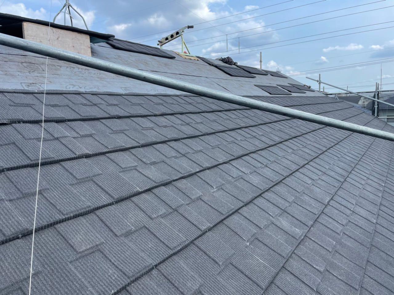 【屋根板金工事】屋根本体施工1