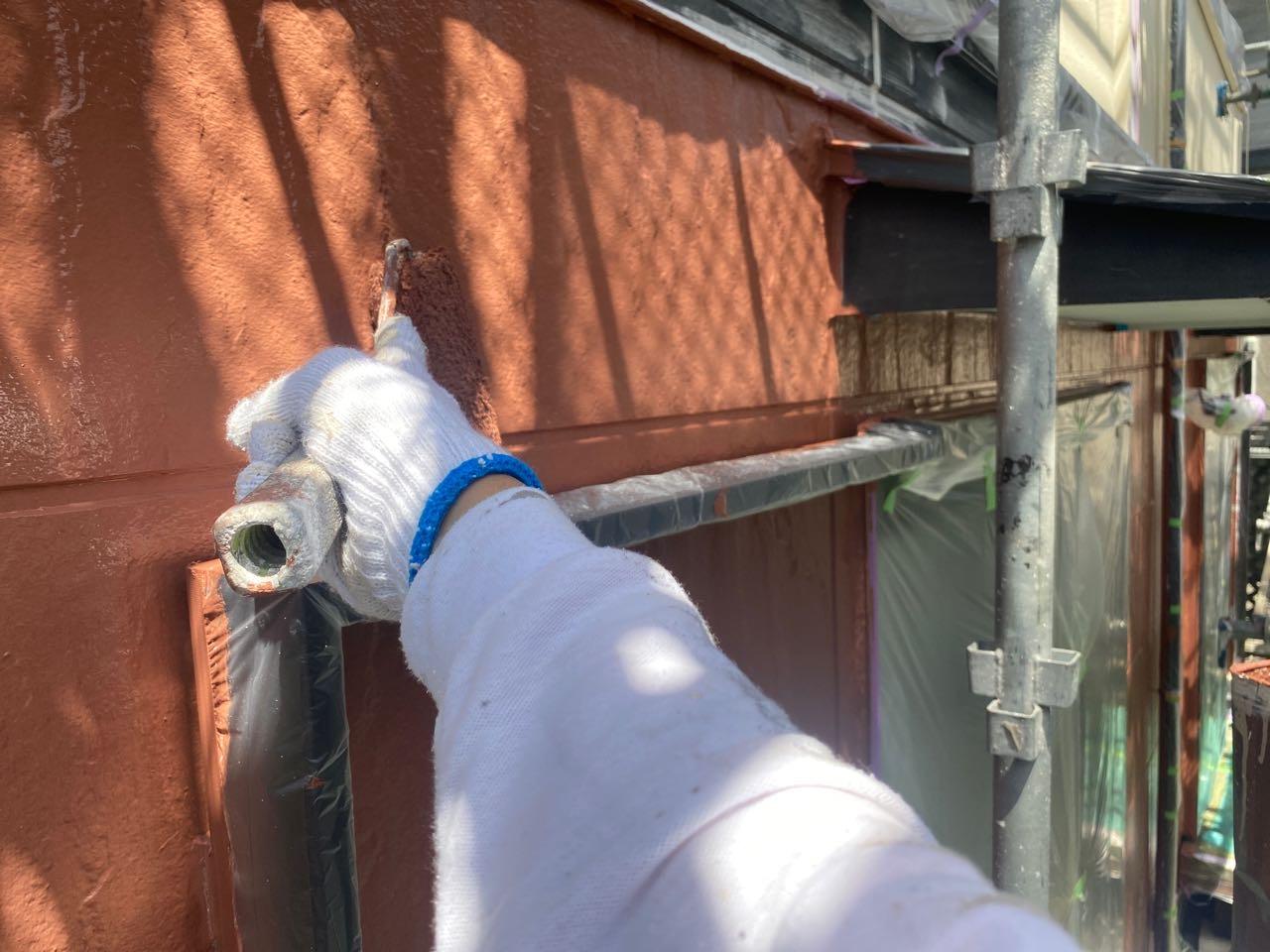 【外壁塗装2】上塗り