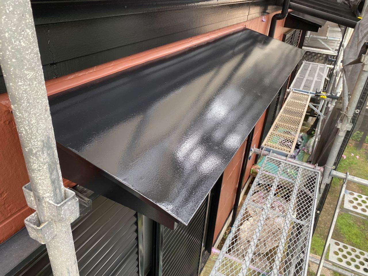 【庇塗装】完了