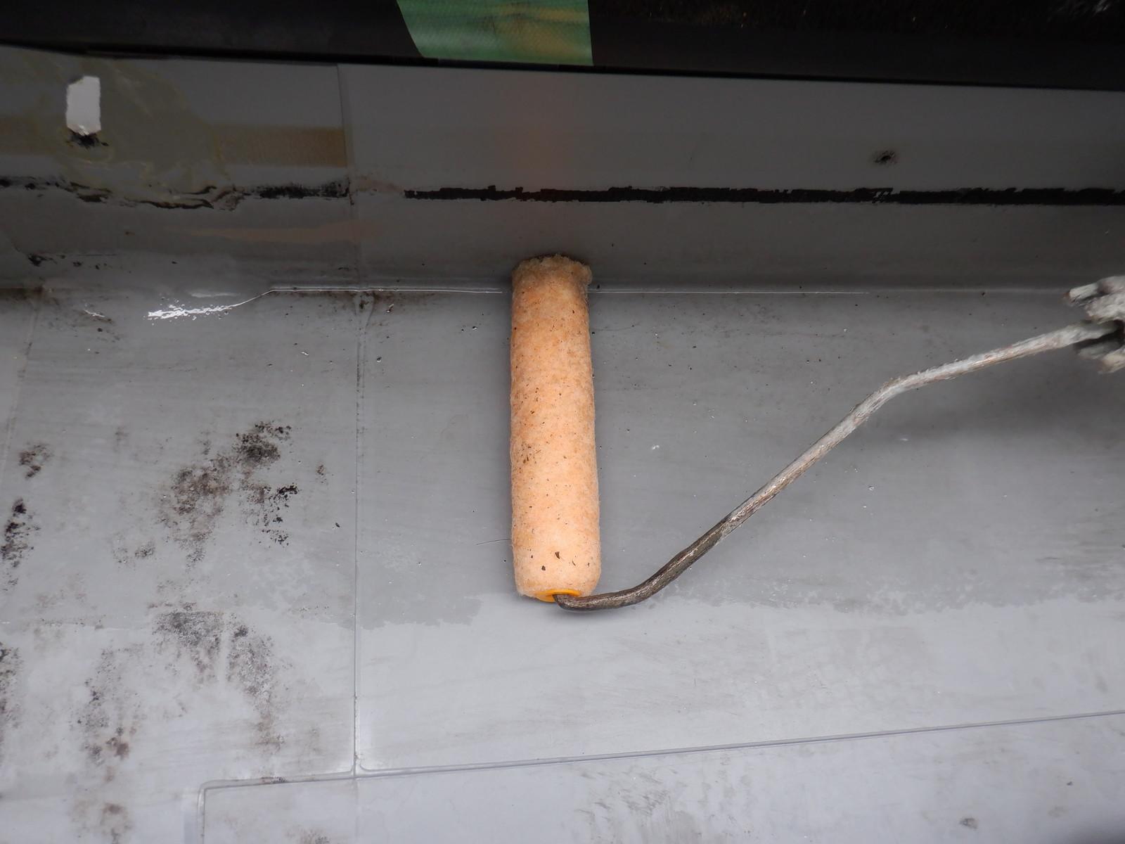 【防水工事】プライマー塗布