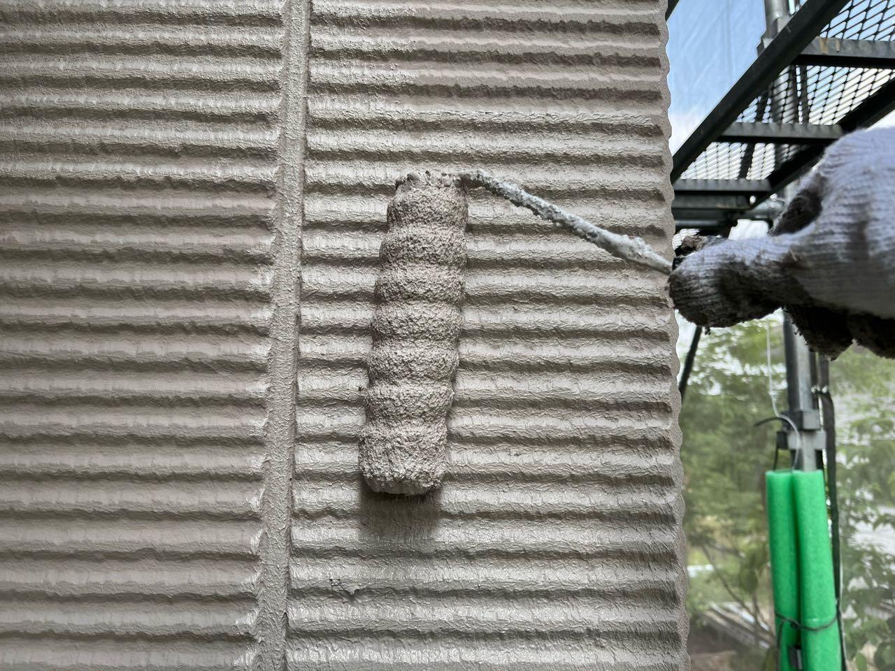 【外壁塗装1】上塗り