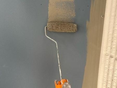 【庇塗装】上塗り