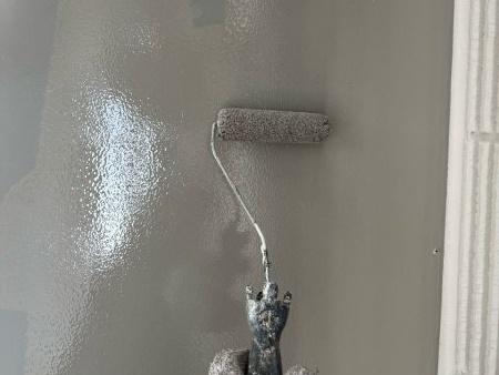 【庇塗装】上塗り