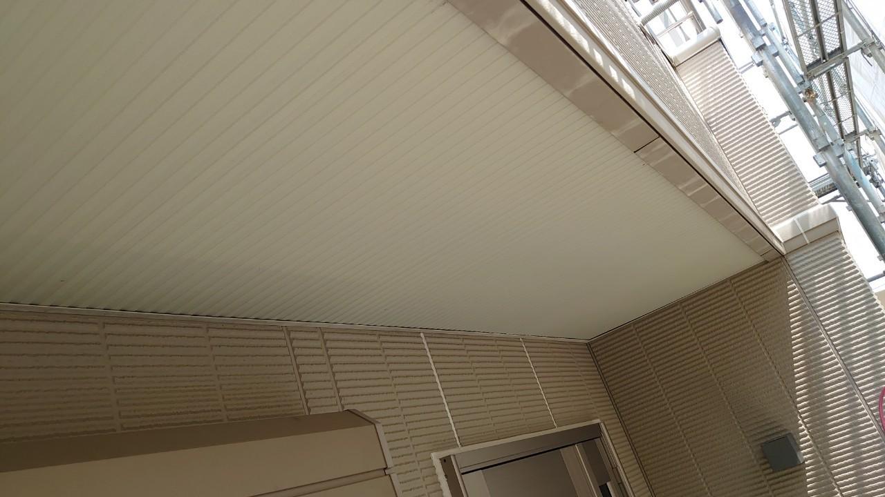 【水切り塗装】上塗り