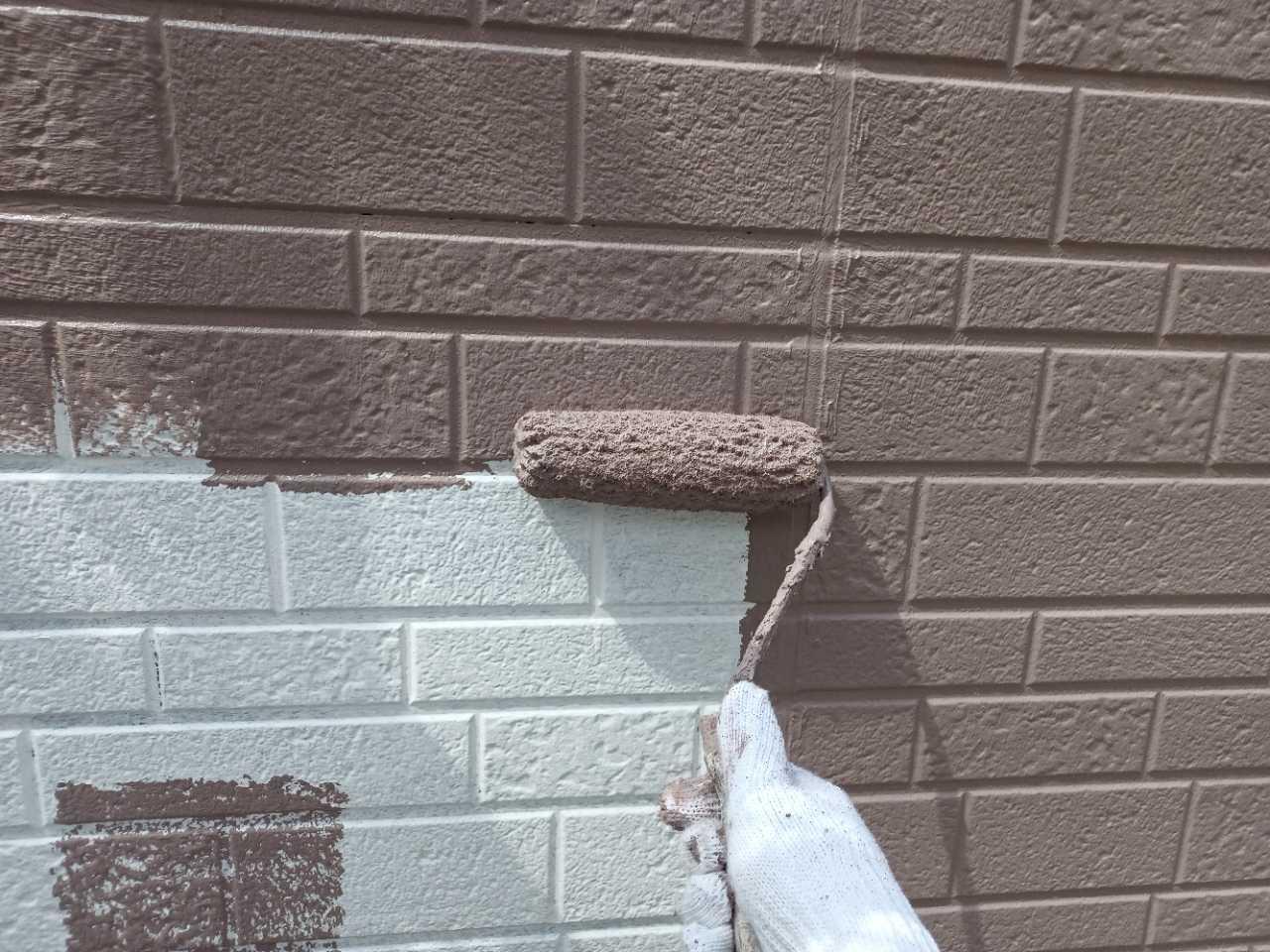 【外壁塗装2】中塗り