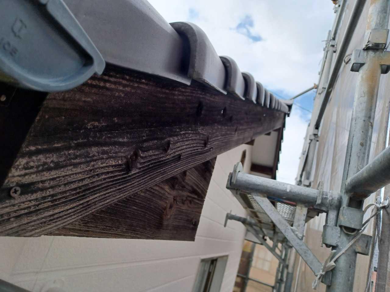 【破風・鼻隠し塗装】完了