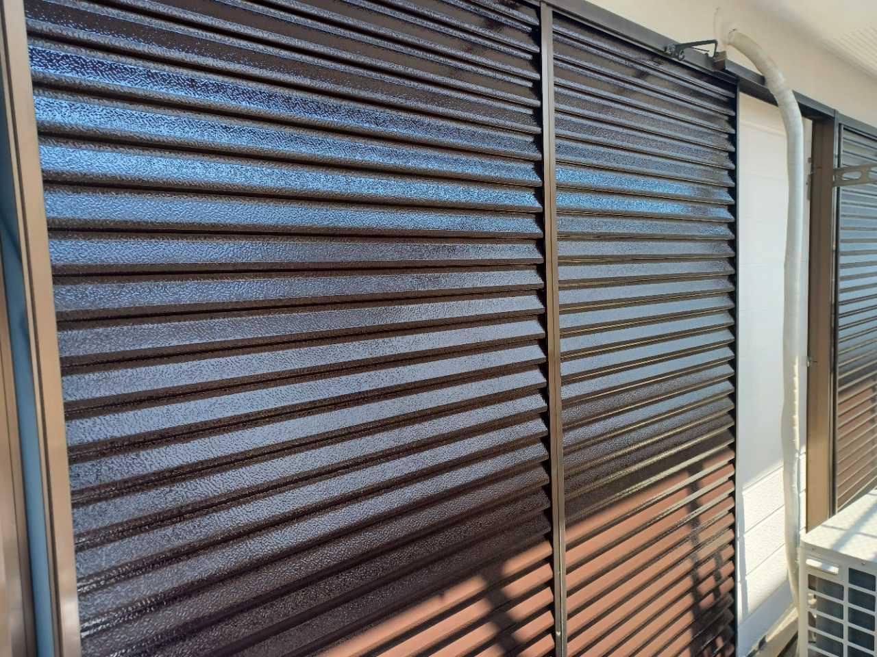 【雨戸塗装】完了