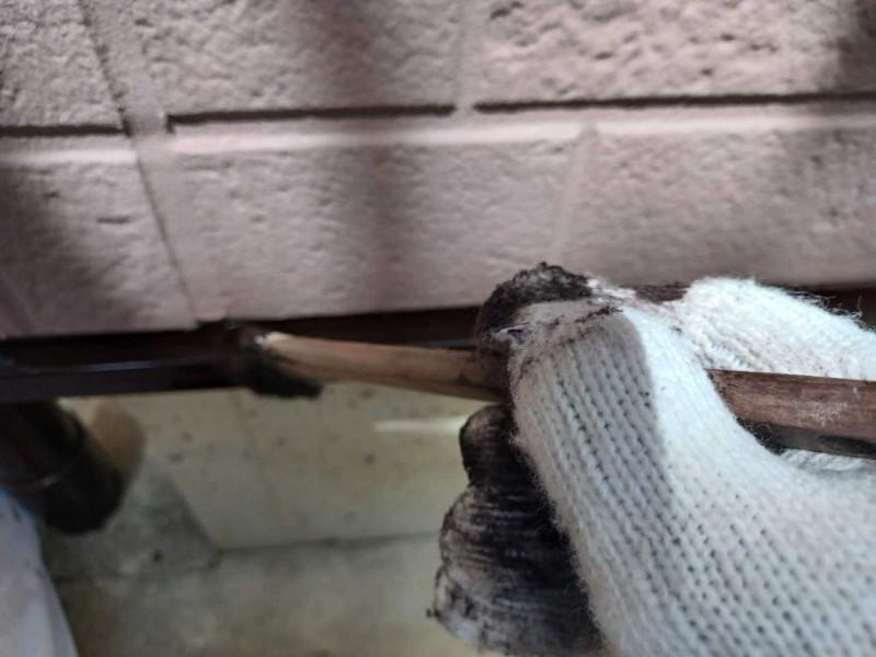 【水切り塗装】上塗り