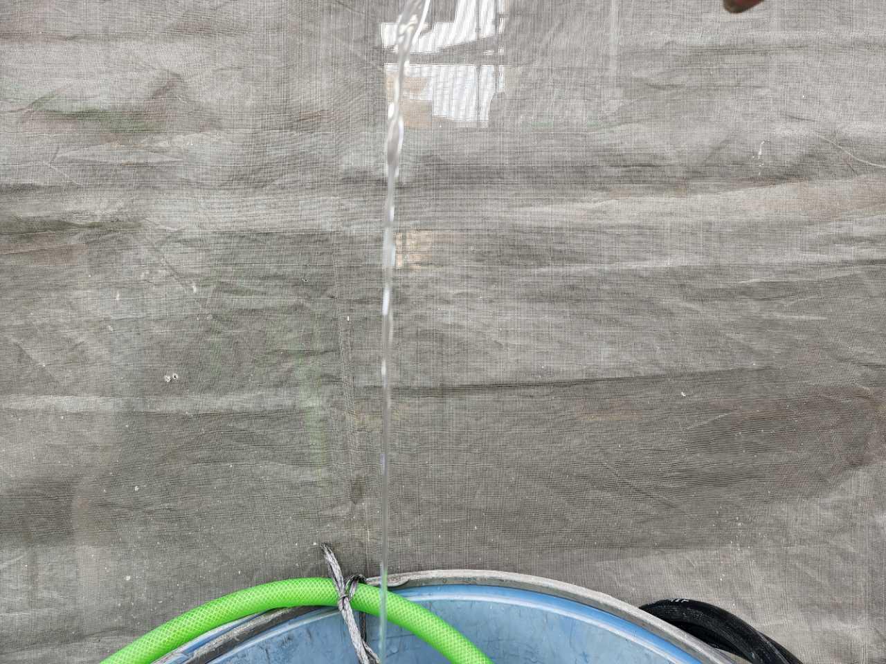 【バイオ洗剤準備】原液混入