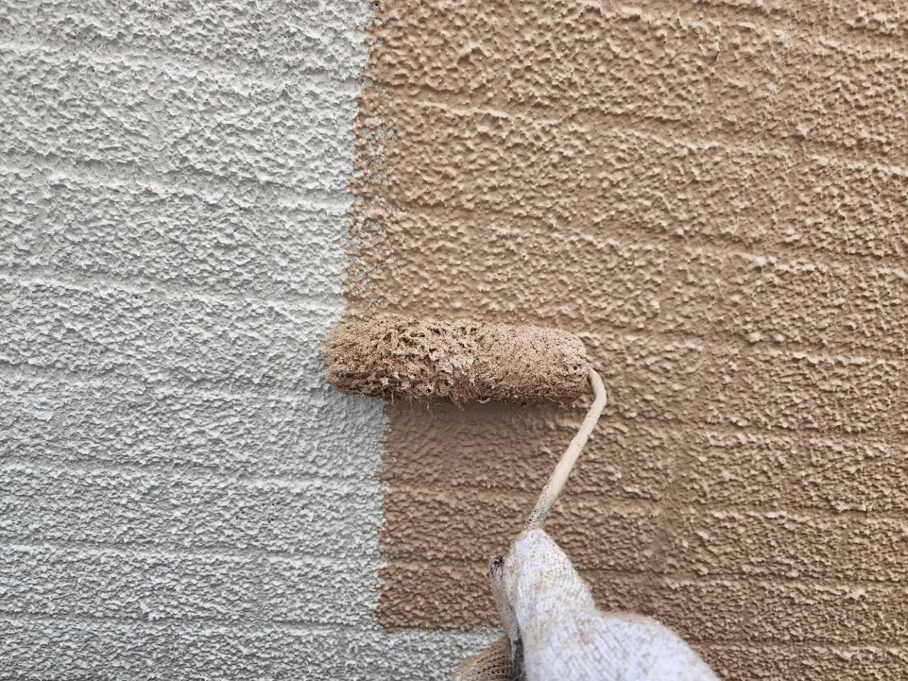 【外壁塗装1】中塗り