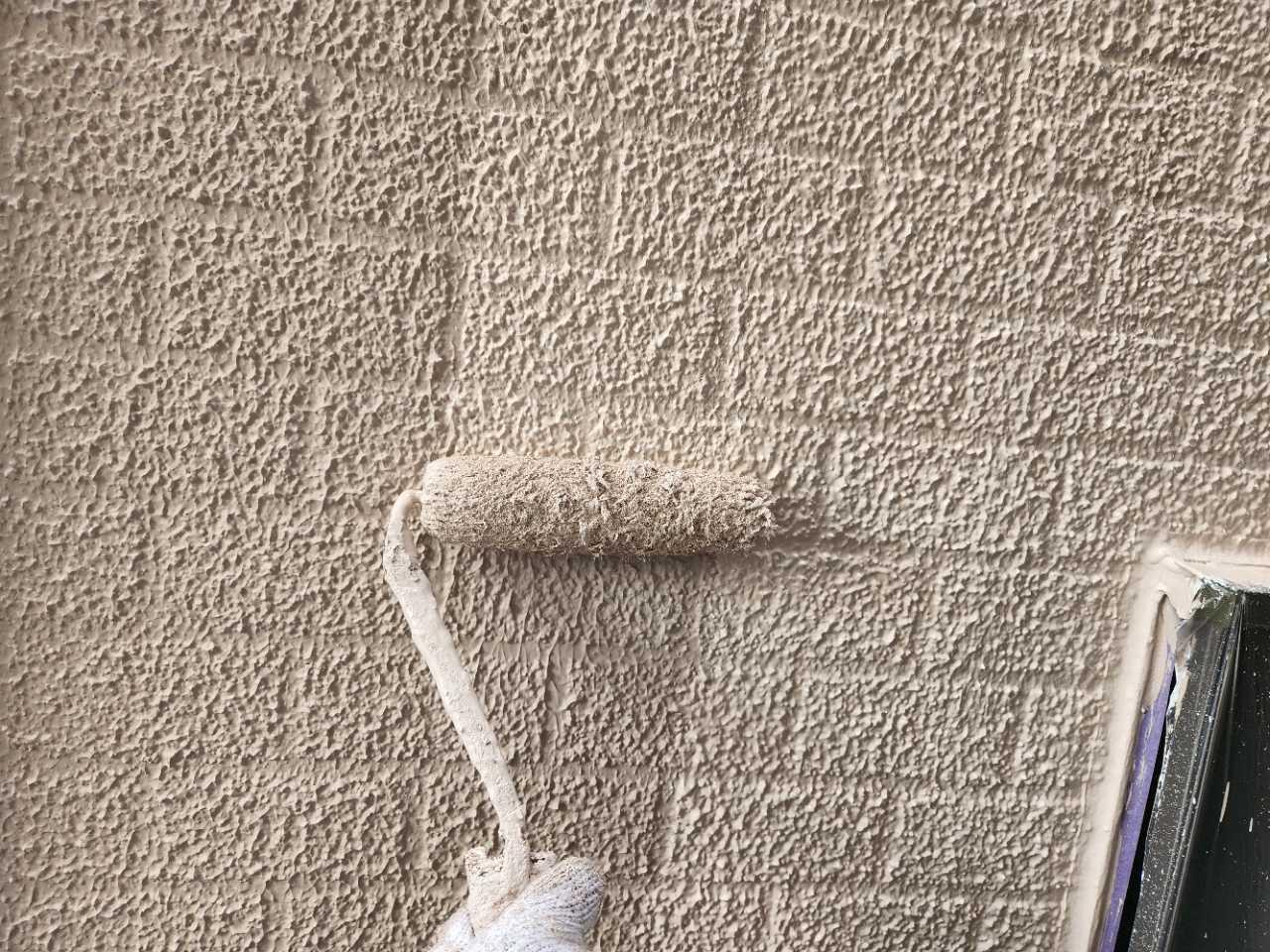 【外壁塗装1】上塗り