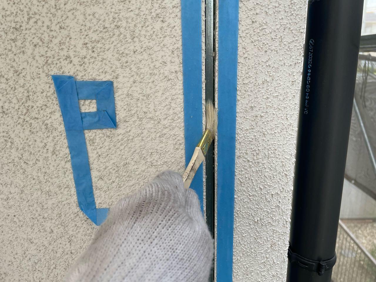 【シーリング工事】プライマー処理