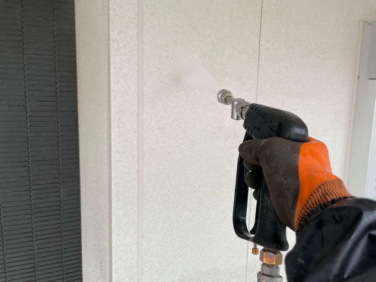 【外壁洗浄】高圧水洗浄