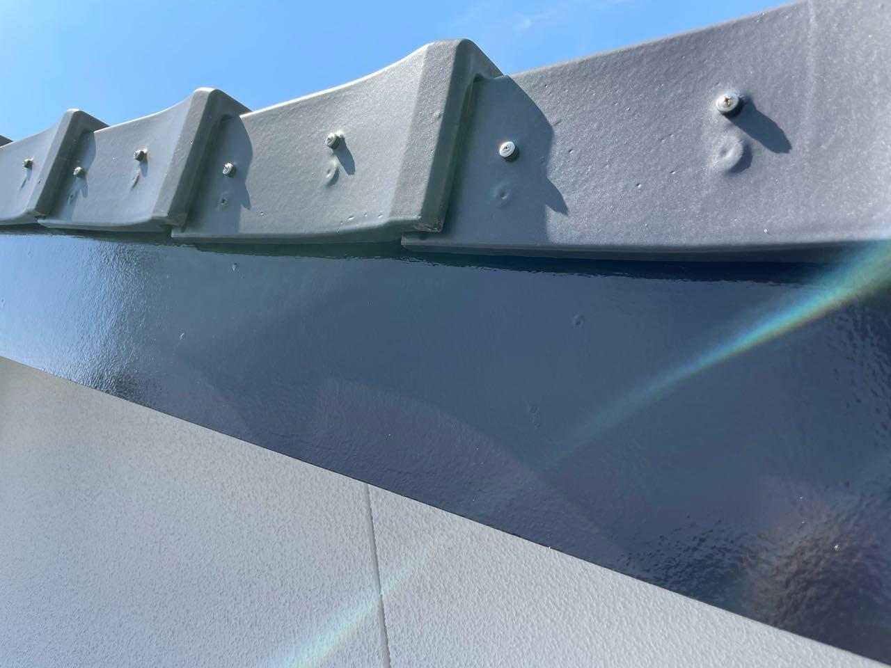 【破風・鼻隠し塗装】完了