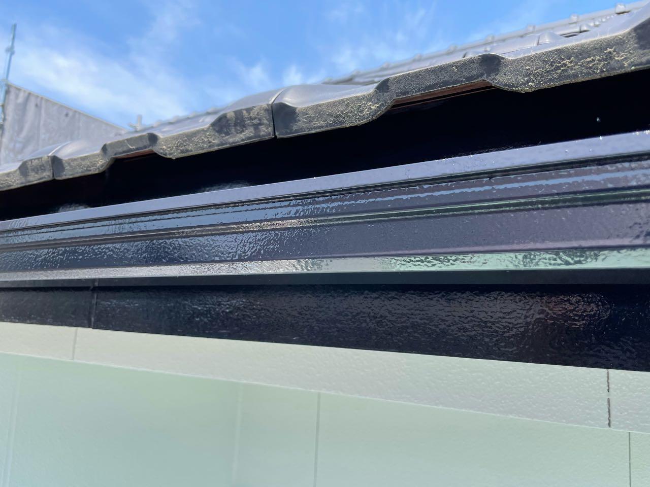 【雨樋塗装】完了