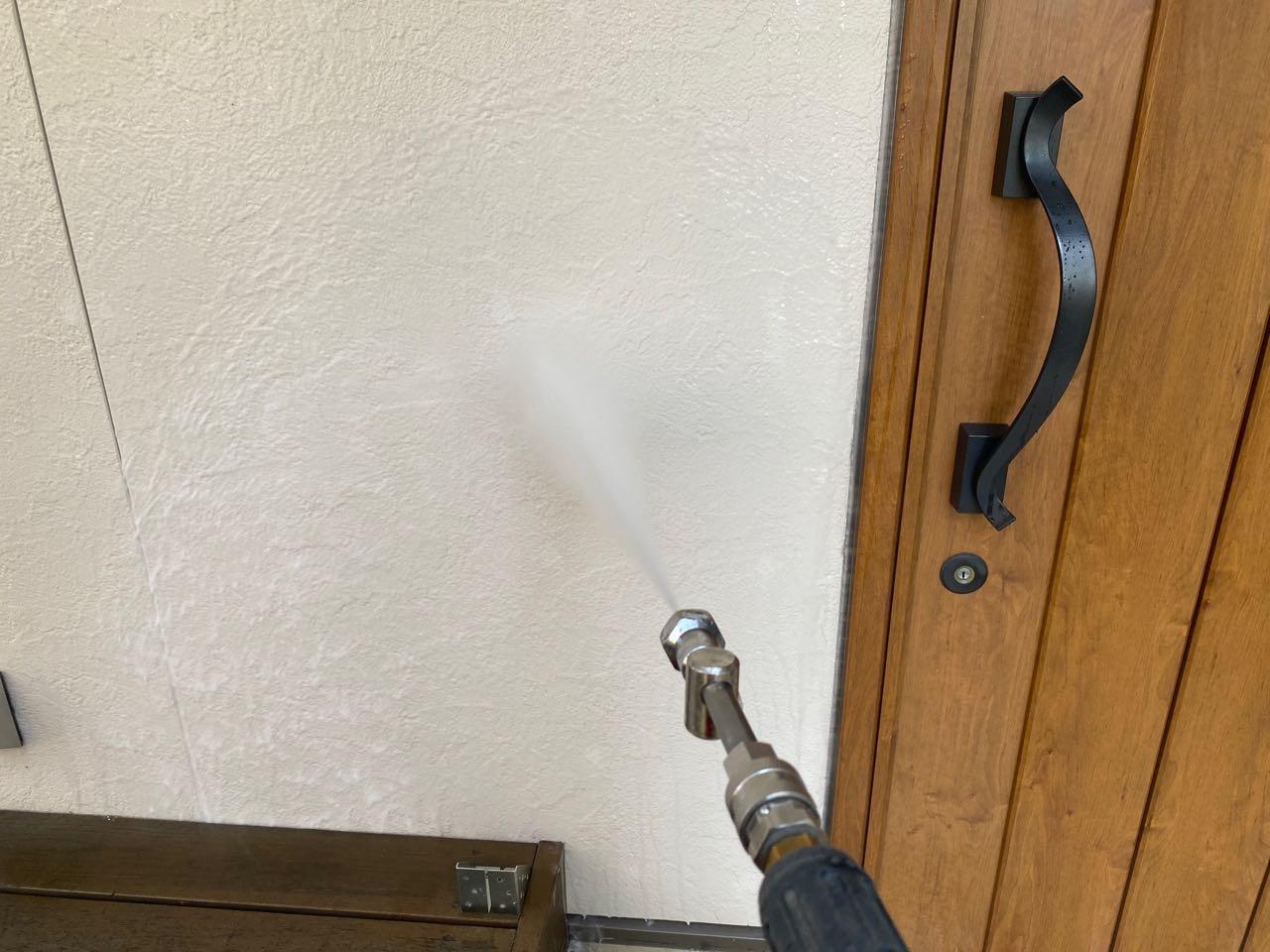 【外壁洗浄】高圧水洗浄