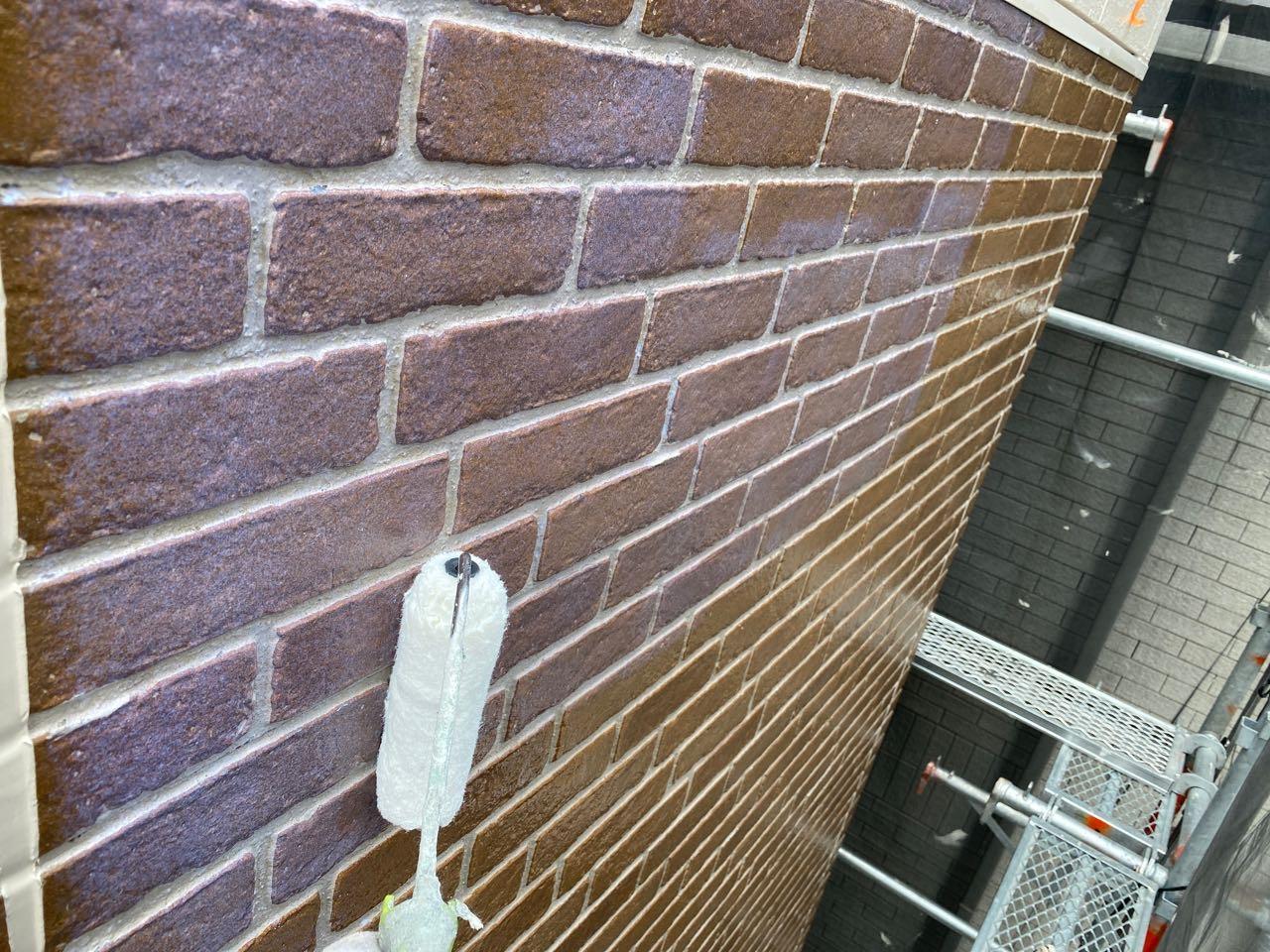 【外壁塗装2】上塗り