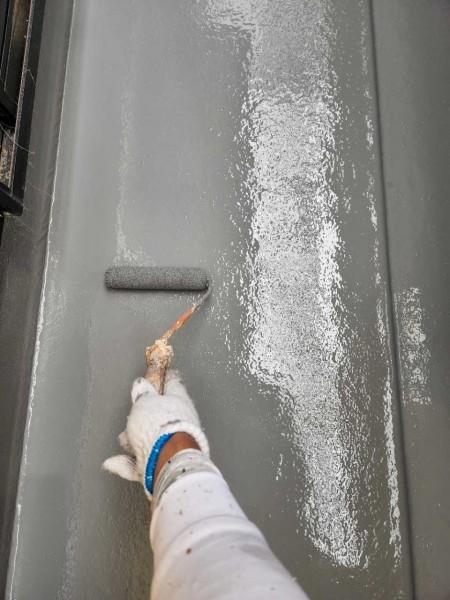 【防水工事】ウレタン防水塗布2回目