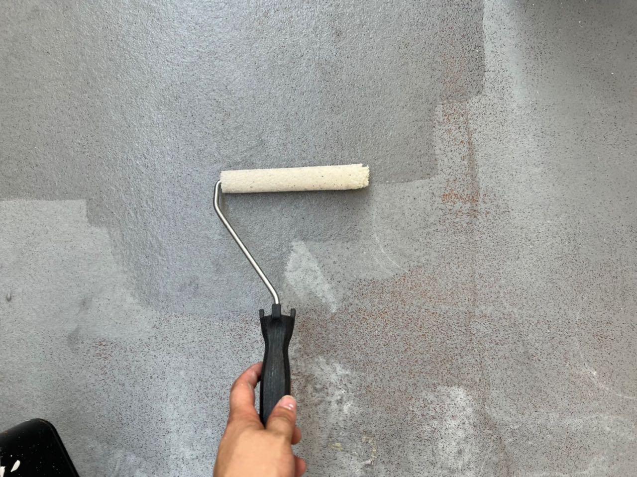 【防水工事】プライマー塗布