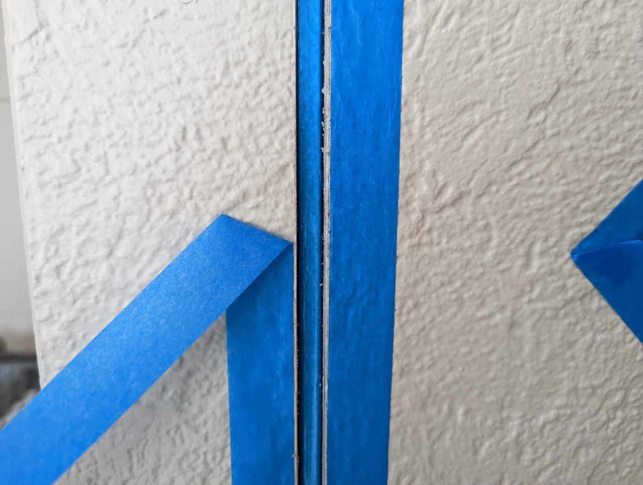 【シーリング工事】マスキング貼り