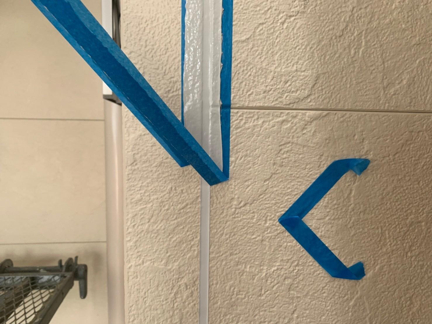 【シーリング工事】マスキング撤去