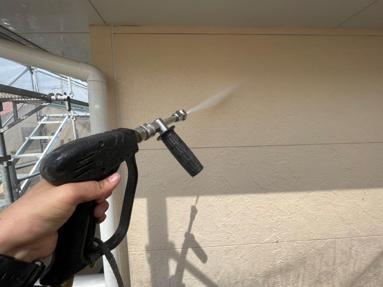 【外壁洗浄】高圧水洗浄