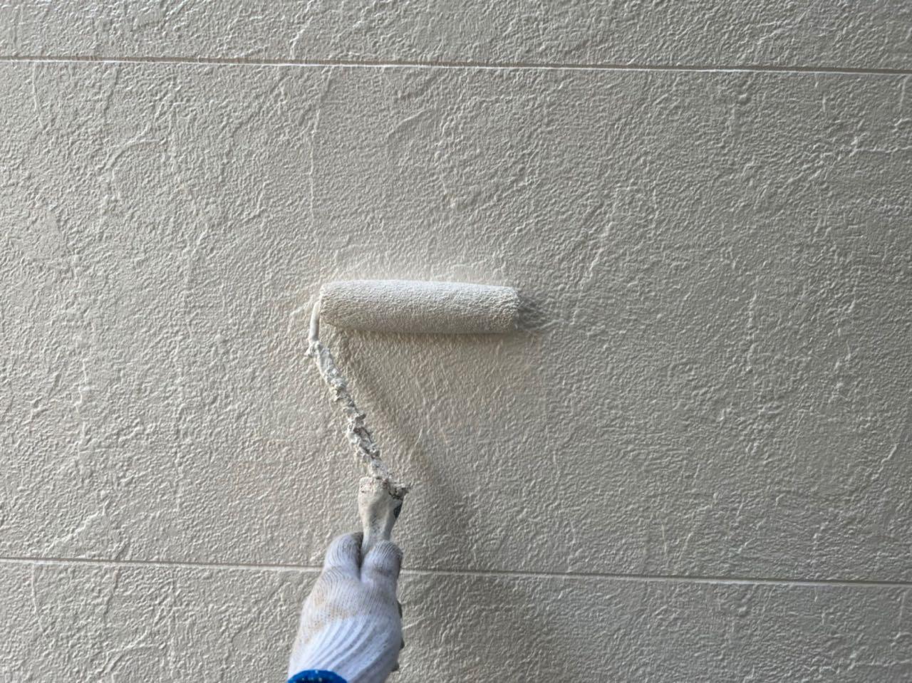 【外壁塗装1】上塗り