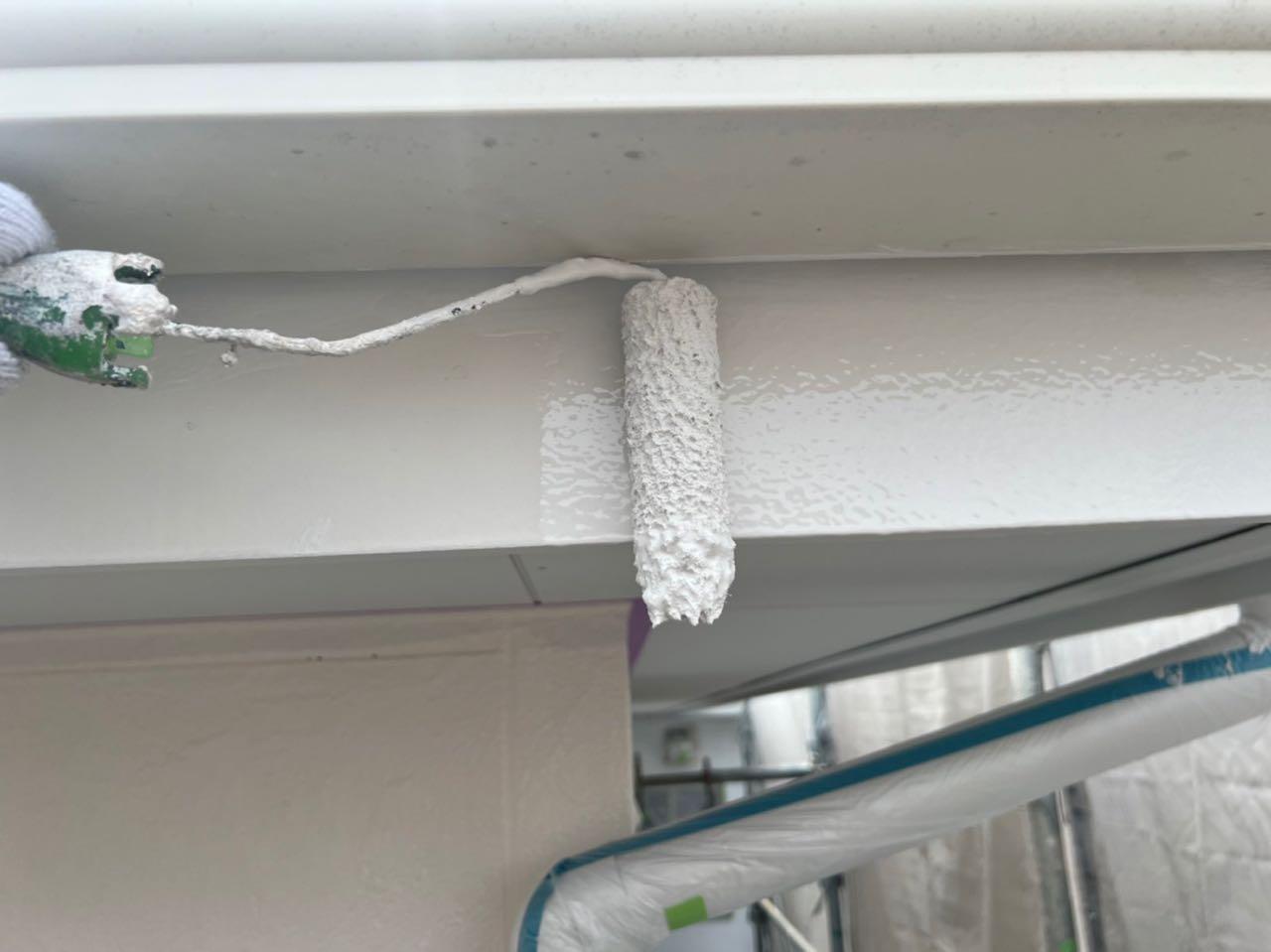 【破風・鼻隠し塗装】下塗り