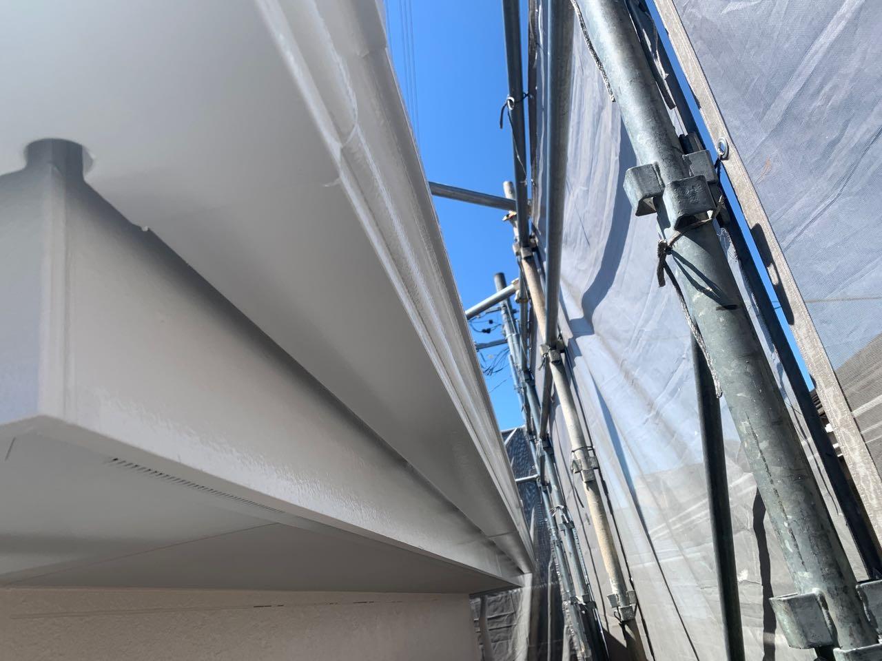 【破風・鼻隠し塗装】完了