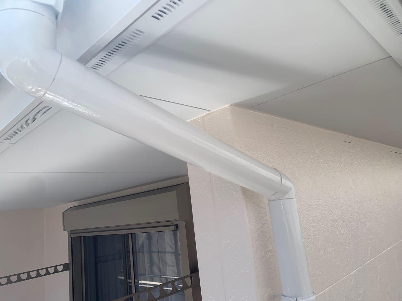 【雨樋塗装】完了