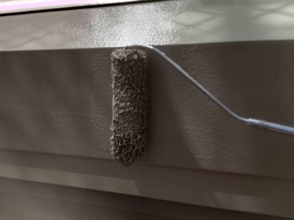 【シャッターボックス塗装】上塗り