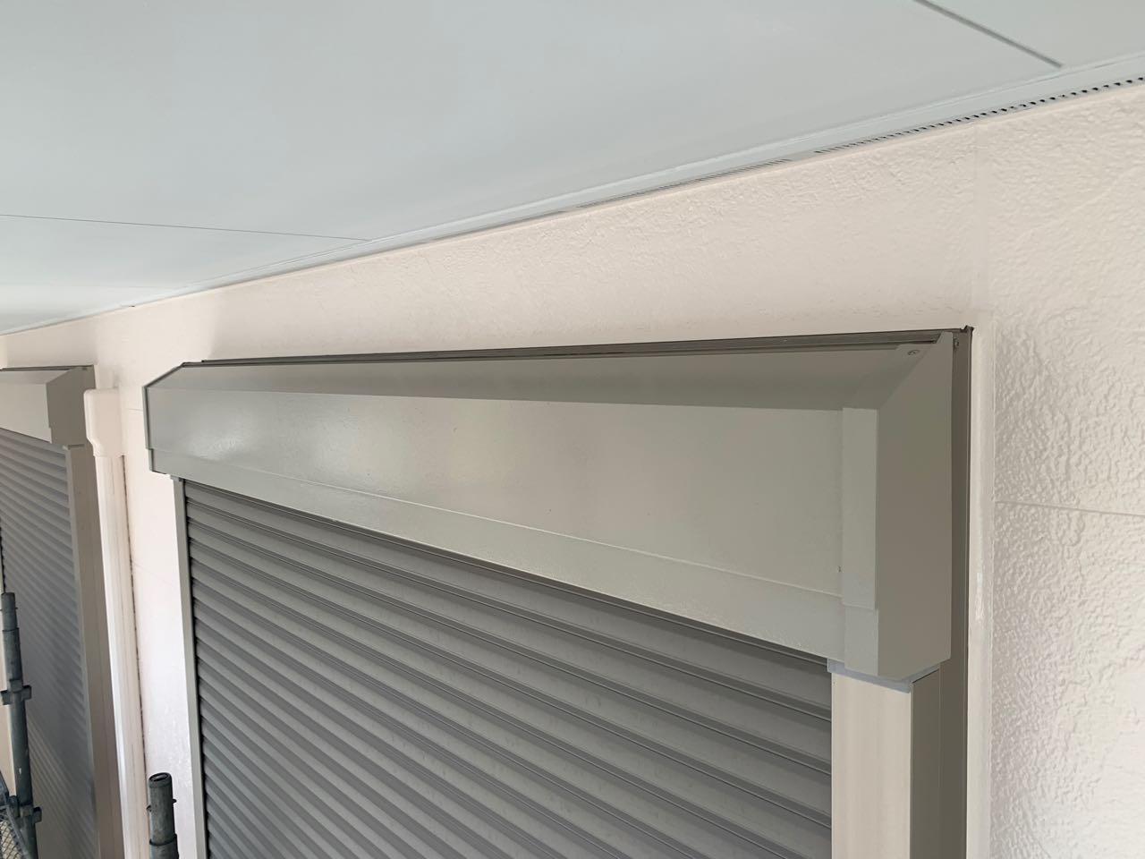 【シャッターボックス塗装】完了