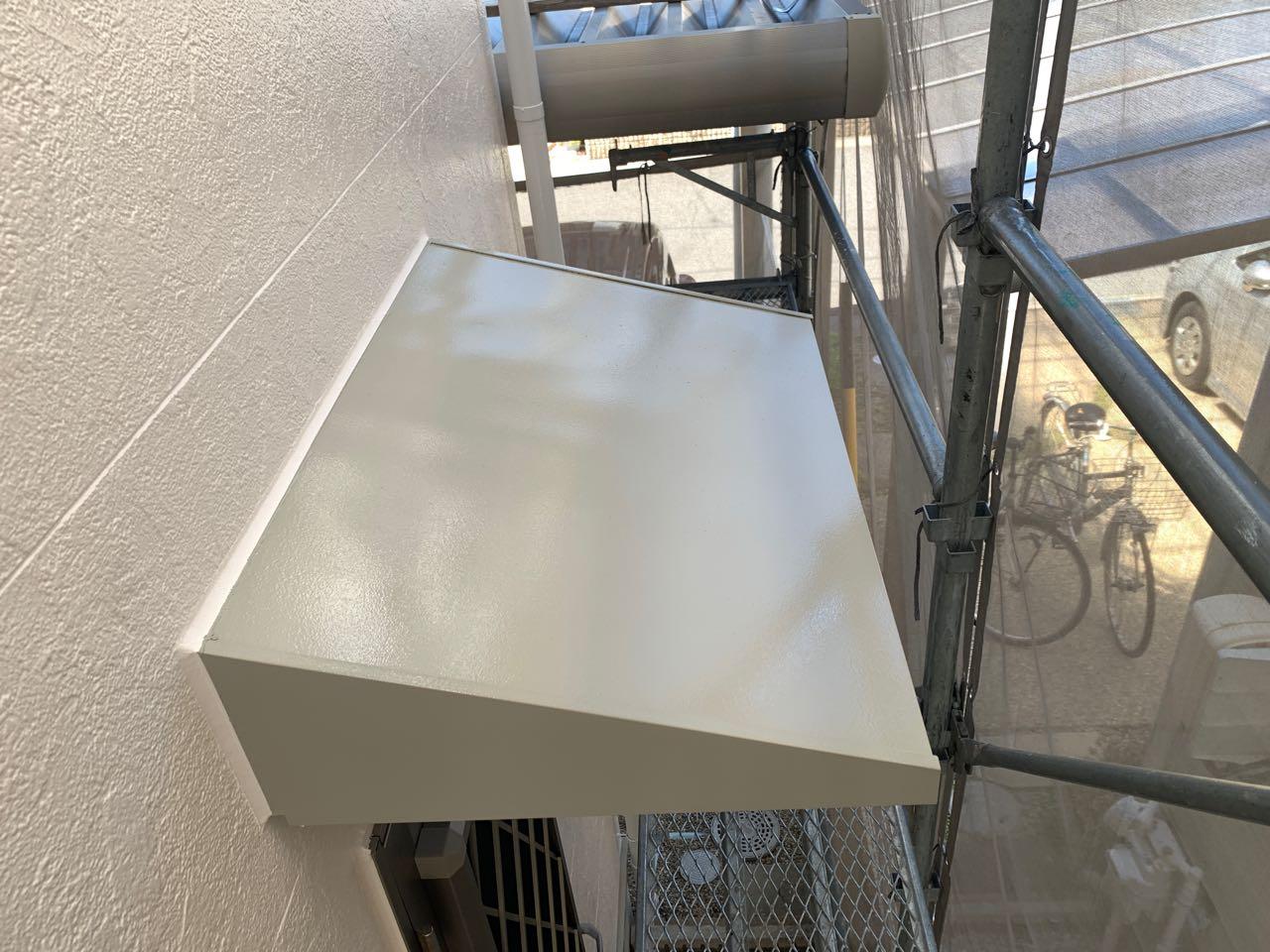 【庇塗装】完了