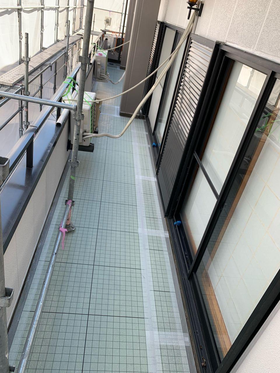 【防水工事】自着シート貼り