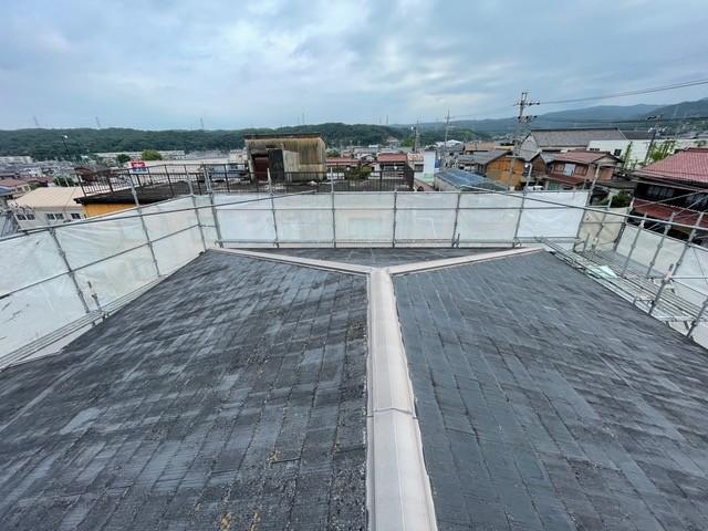 【屋根板金工事】施工前全景