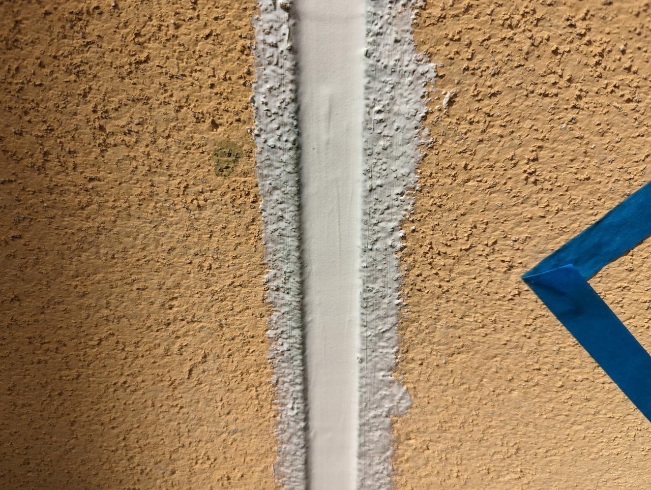 【シーリング工事】ヘラ押さえ