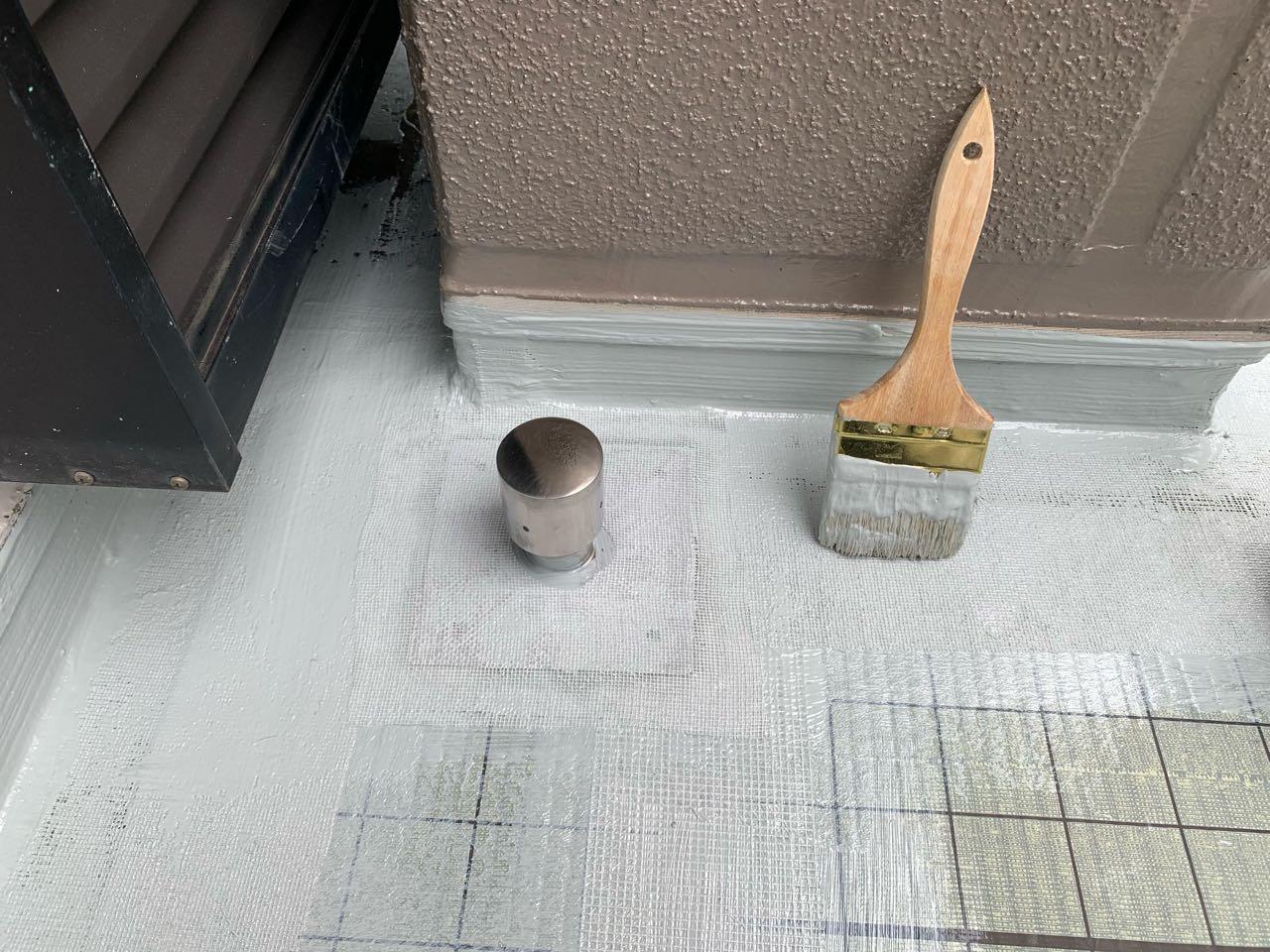 【防水工事】脱気筒取付