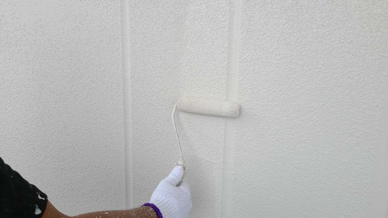 【外壁塗装2】上塗り